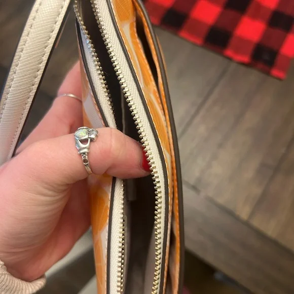 Kate spade citrus orange crossbody with slim card case - Picture 7 of 14